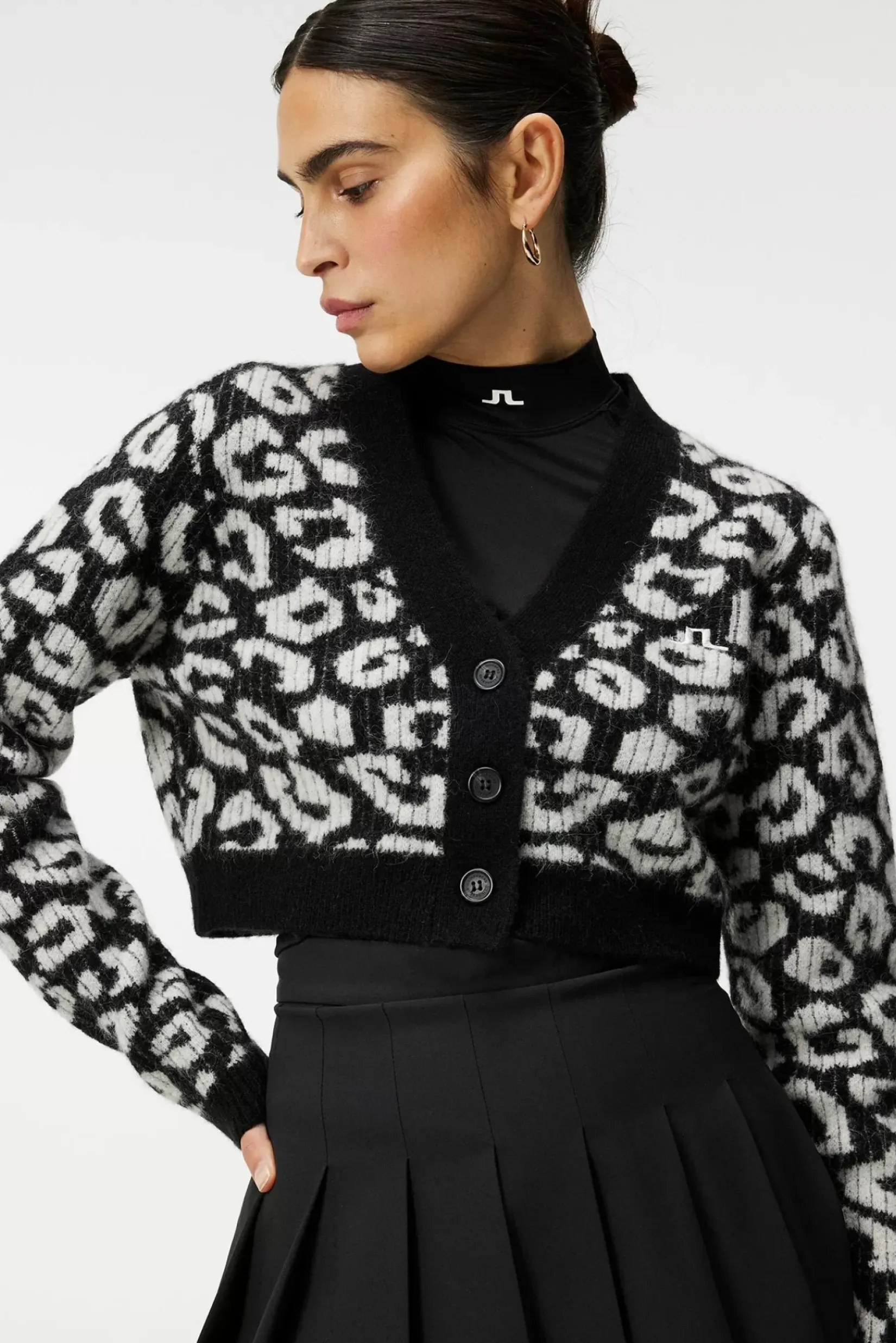 Strikkevarer|J.Lindeberg Strikkevarer Mallory Cropped Cardigan