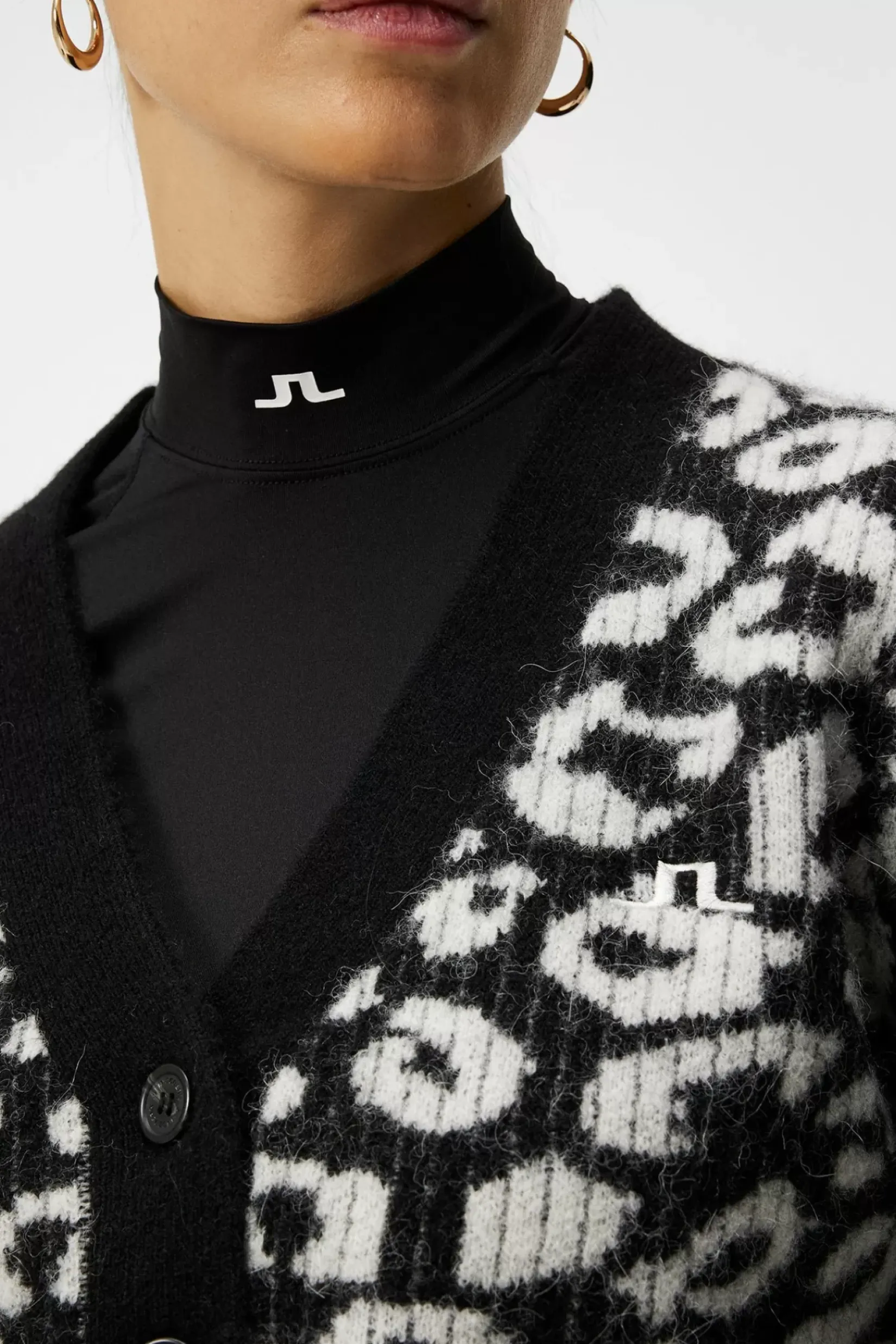 Strikkevarer|J.Lindeberg Strikkevarer Mallory Cropped Cardigan