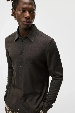 Skjorter|J.Lindeberg Skjorter Marlon Jersey Str Slim Shirt
