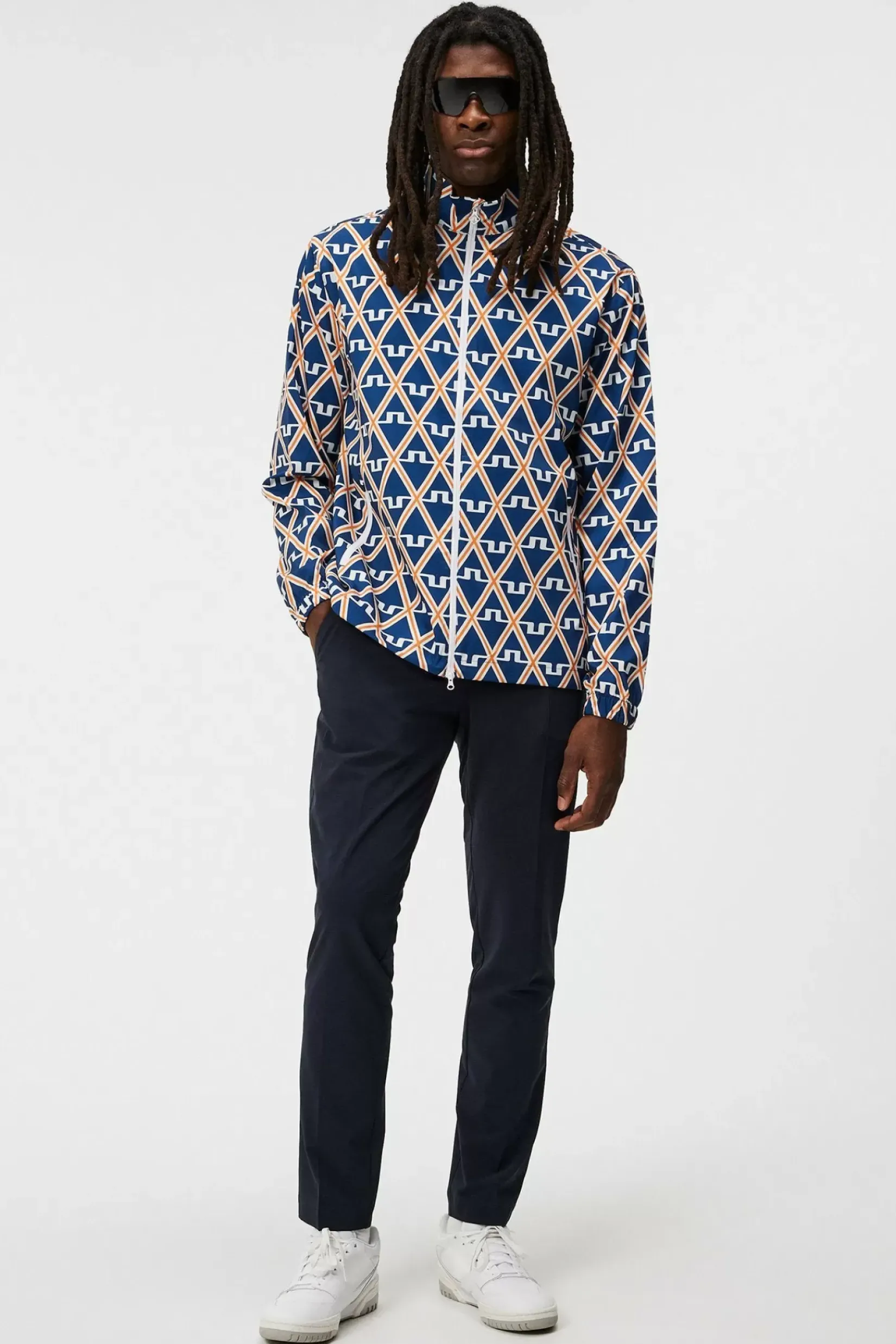 Jakker|J.Lindeberg Jakker Max Printed Wind Jacket