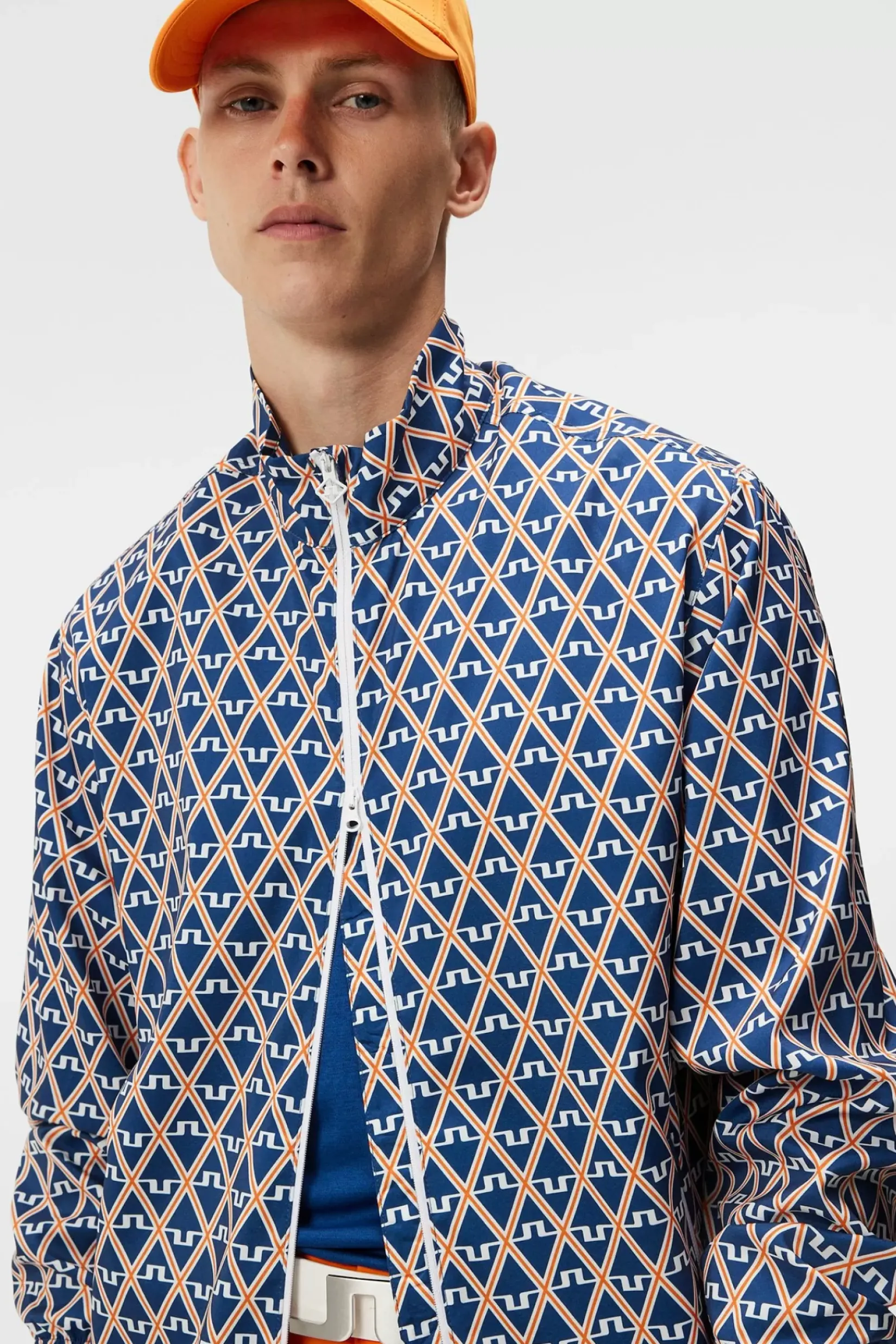 Jakker|J.Lindeberg Jakker Max Printed Wind Jacket