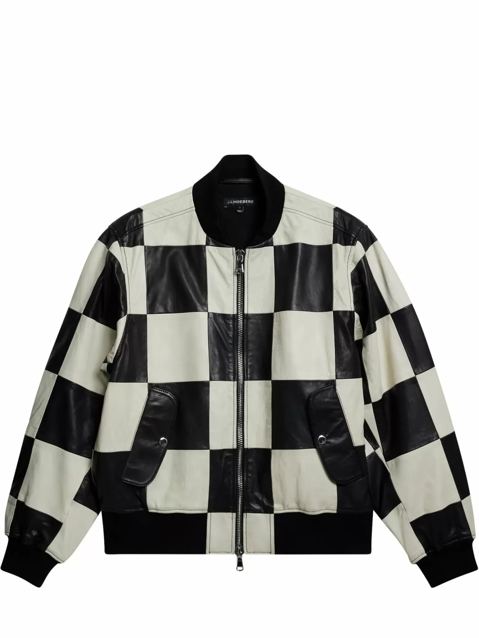 Jakker|J.Lindeberg Jakker Milan Patchwork Leather Jacket