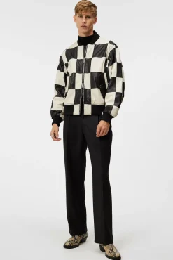 Jakker|J.Lindeberg Jakker Milan Patchwork Leather Jacket