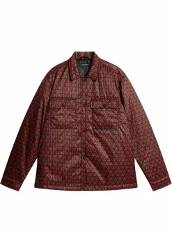 Overskjorter|Jakker|J.Lindeberg Overskjorter|Jakker Nile Padded Print Overshirt