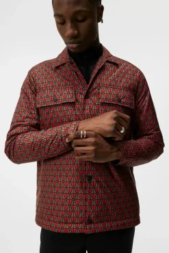 Overskjorter|Jakker|J.Lindeberg Overskjorter|Jakker Nile Padded Print Overshirt
