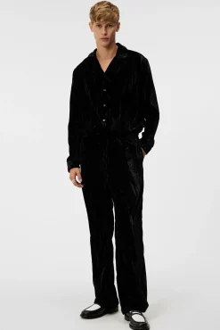 Bukse|J.Lindeberg Bukse Noah Wide Velvet Pants