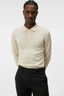 Strikkevarer|J.Lindeberg Strikkevarer Noel Merino Polo Shirt