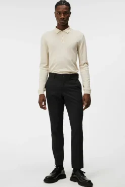 Strikkevarer|J.Lindeberg Strikkevarer Noel Merino Polo Shirt