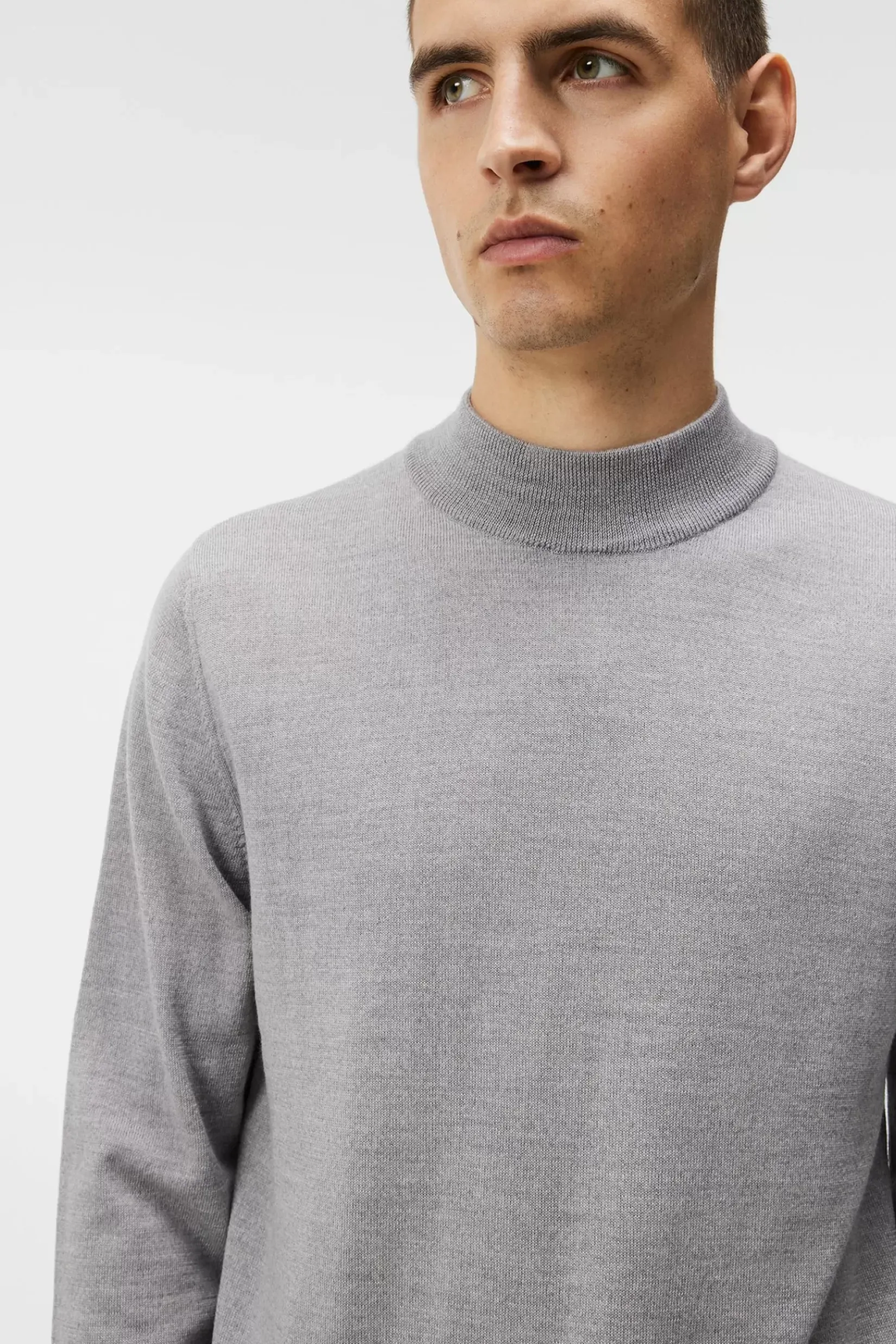 Strikkevarer|J.Lindeberg Strikkevarer Norman Merino Turtle Neck
