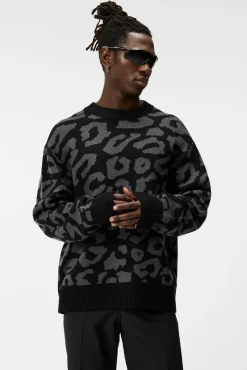 Strikkevarer|J.Lindeberg Strikkevarer Olive Crew Neck Knit