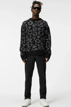 Strikkevarer|J.Lindeberg Strikkevarer Olive Crew Neck Knit