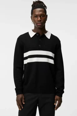 Strikkevarer|J.Lindeberg Strikkevarer Patrik Rugby Knit