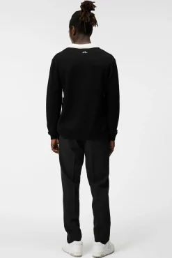 Strikkevarer|J.Lindeberg Strikkevarer Patrik Rugby Knit