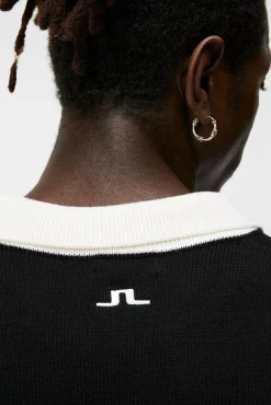 Strikkevarer|J.Lindeberg Strikkevarer Patrik Rugby Knit