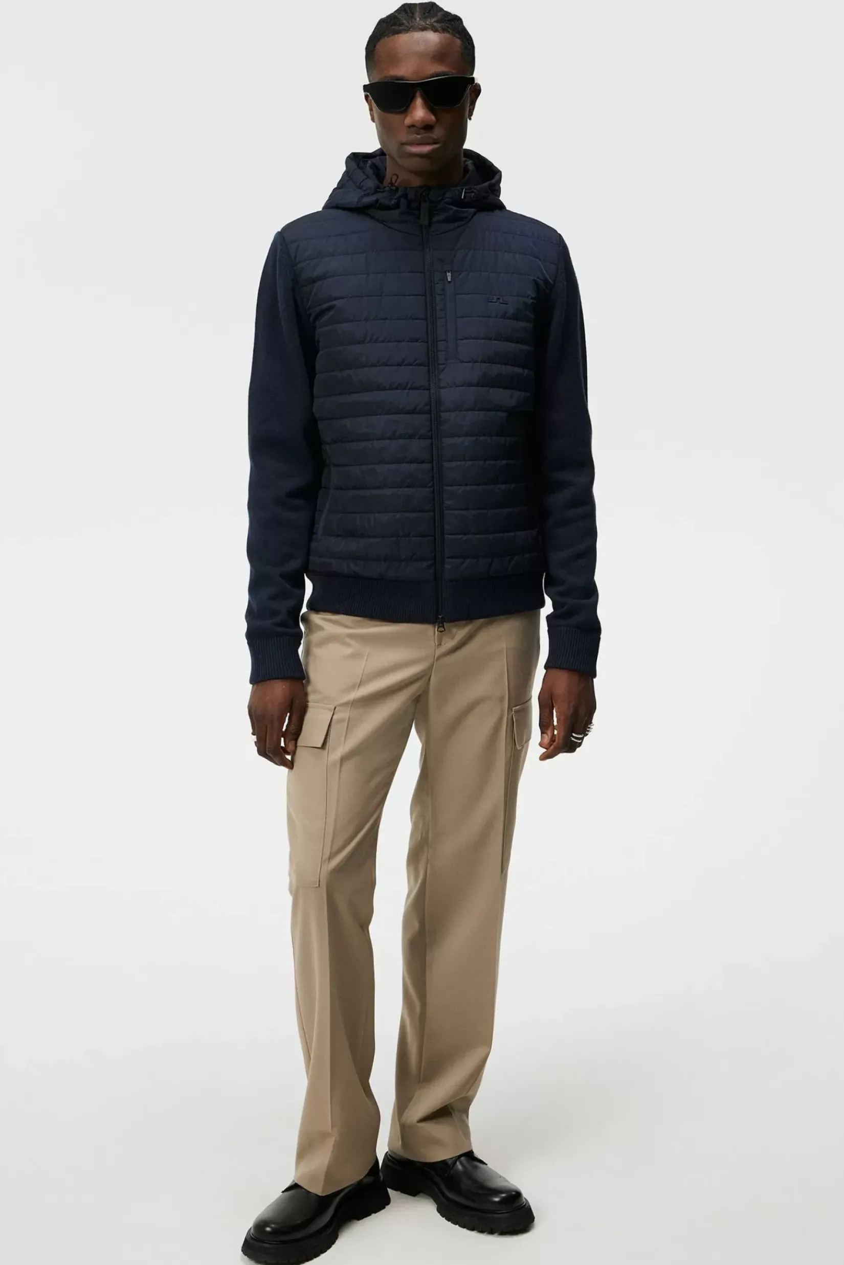 Jakker|Hettegensere|J.Lindeberg Jakker|Hettegensere Pierre Knitted Hybrid Jacket