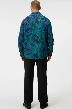Strikkevarer|Skjorter|J.Lindeberg Strikkevarer|Skjorter Playa Printed Tencel Shirt