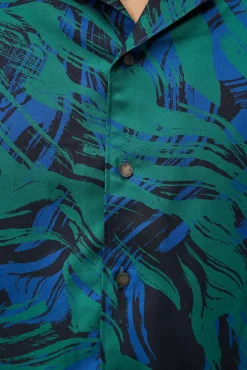 Strikkevarer|Skjorter|J.Lindeberg Strikkevarer|Skjorter Playa Printed Tencel Shirt