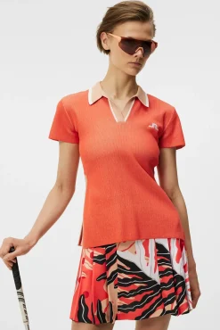 Poloskjorter|Strikkevarer|J.Lindeberg Poloskjorter|Strikkevarer Rani Knitted Polo