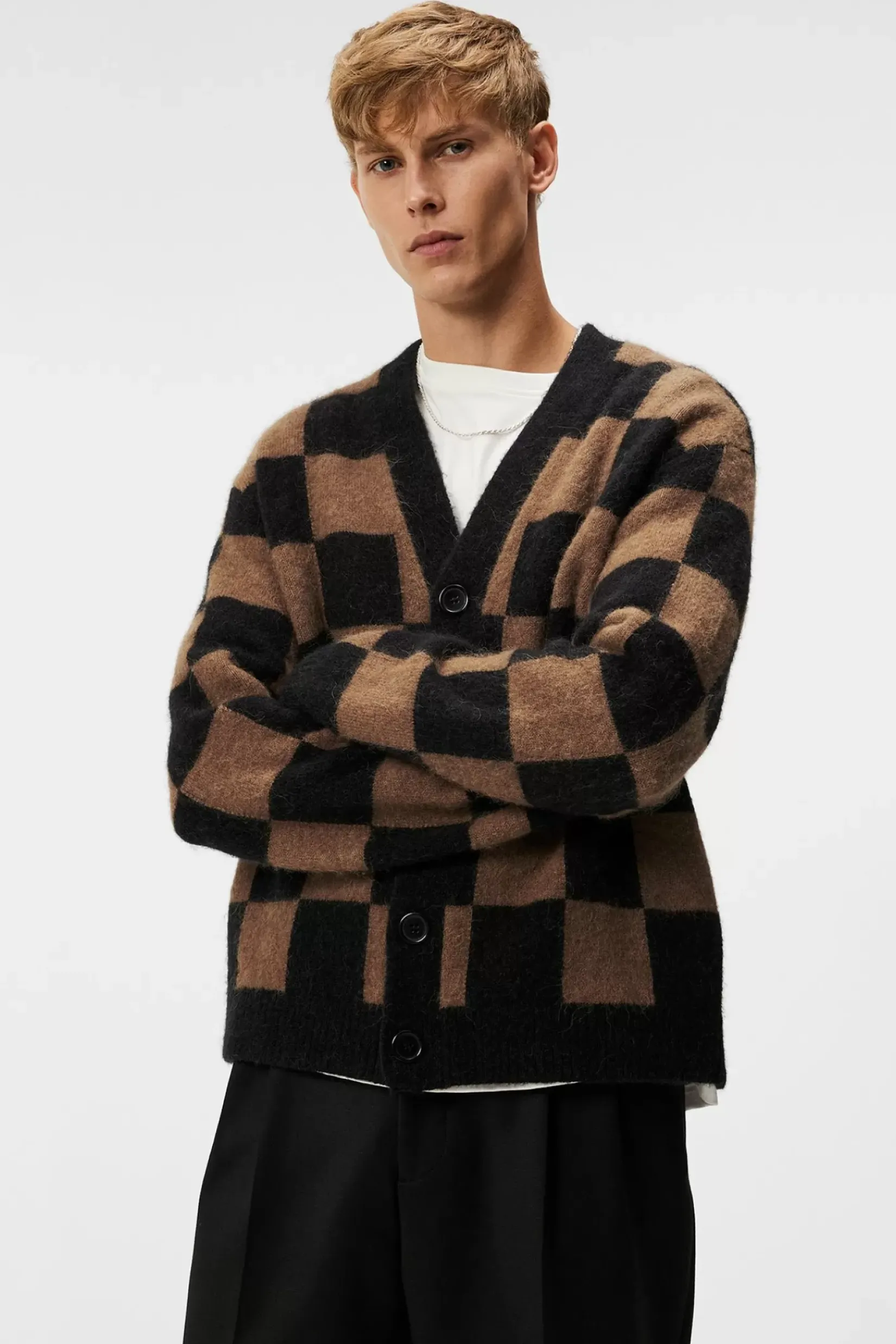 Strikkevarer|J.Lindeberg Strikkevarer Sammy Knitted Cardigan