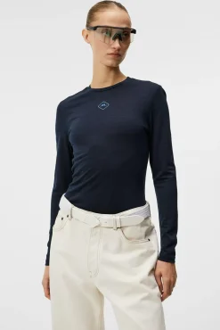 Base og mellomlag|J.Lindeberg Base og mellomlag Shauna Wool Ls T-Shirt