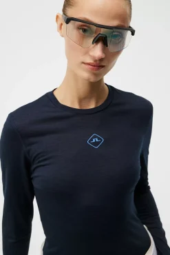 Base og mellomlag|J.Lindeberg Base og mellomlag Shauna Wool Ls T-Shirt