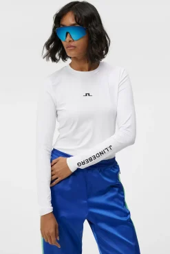 Base og mellomlag|J.Lindeberg Base og mellomlag Tekla Crew Neck Top