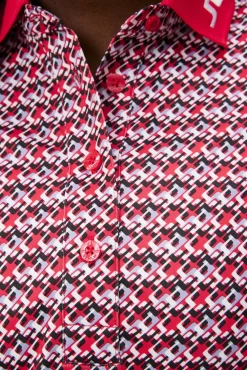Poloskjorter|J.Lindeberg Poloskjorter Tour Tech Print Polo