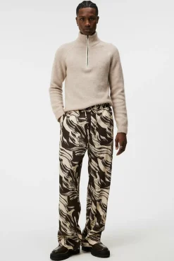 Strikkevarer|J.Lindeberg Strikkevarer Wilton Half Zip Sweater