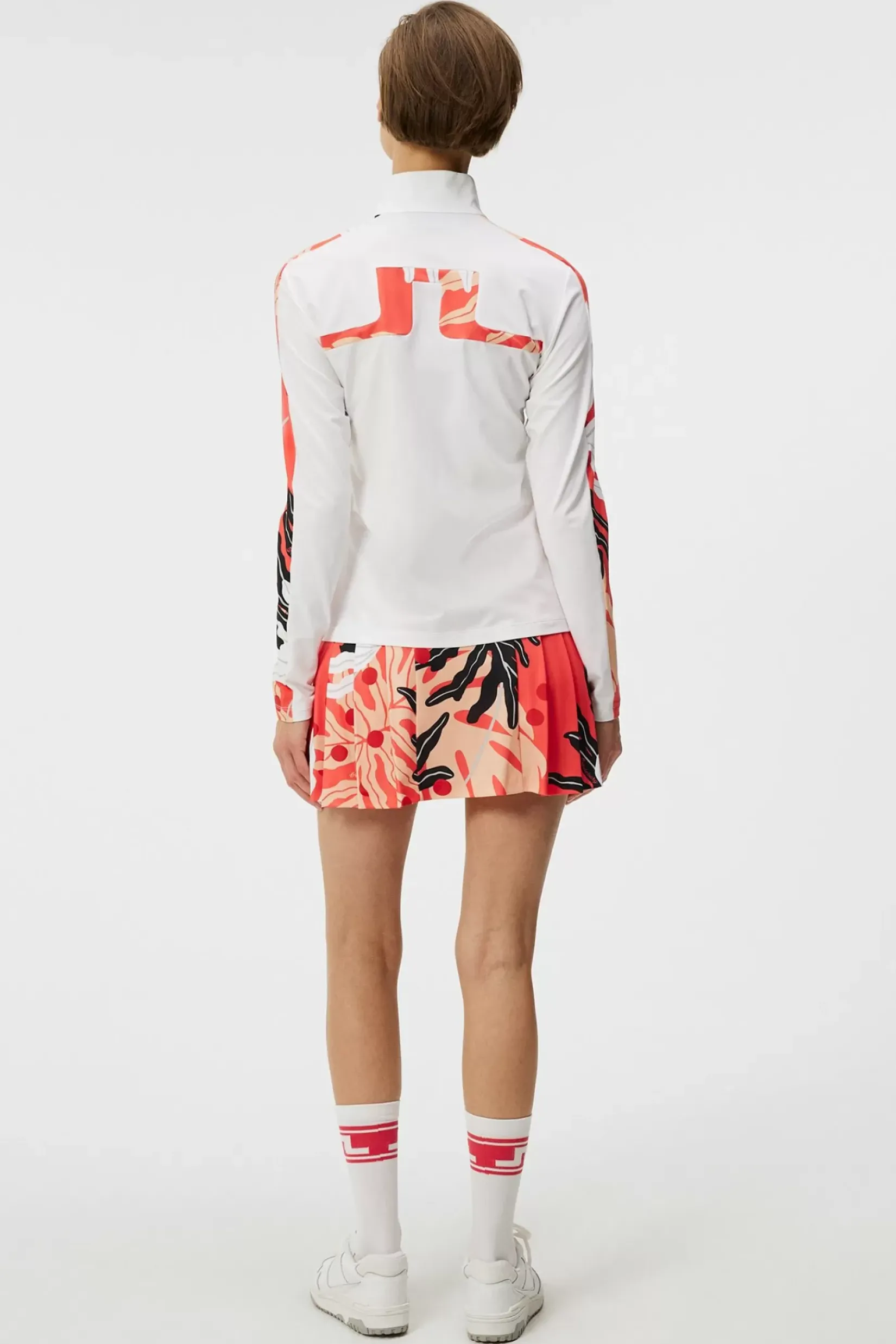 Base og mellomlag|J.Lindeberg Base og mellomlag Winona Print Mid Layer