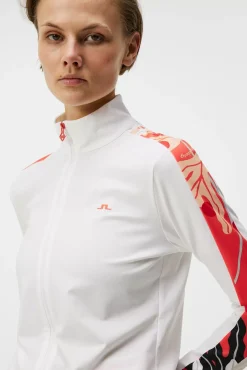 Base og mellomlag|J.Lindeberg Base og mellomlag Winona Print Mid Layer