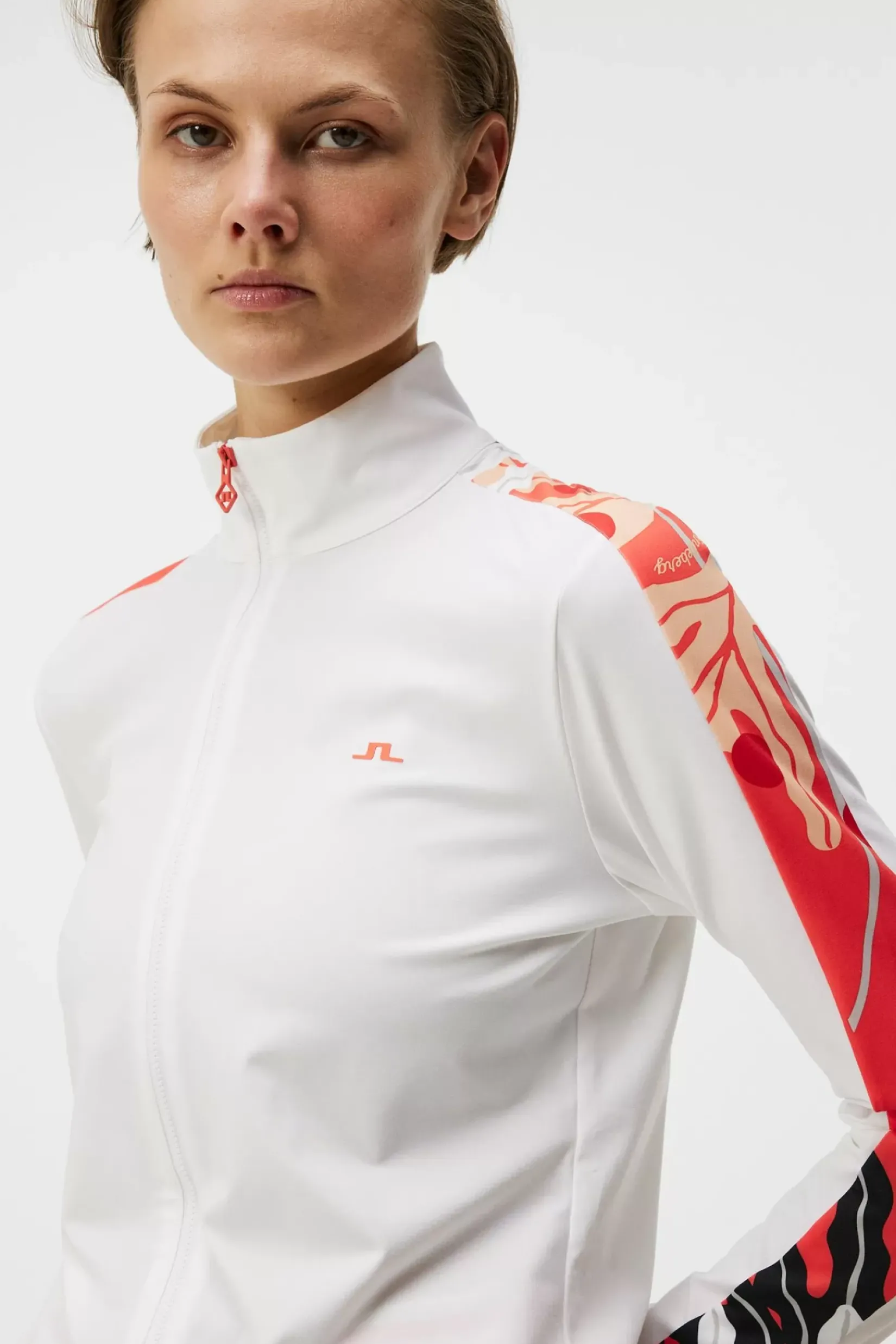 Base og mellomlag|J.Lindeberg Base og mellomlag Winona Print Mid Layer